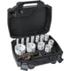 Coffret de 12 scies trépans HSS EASY-CLIP + accessoires - 16 à 76 mm
