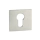 Rosace carrée fine inox pour béquille 2001 et 2002