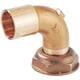 Coude 90° 2 pièces à braser sur tube cuivre - femelle - 6x20 - 22x1