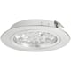 Éclairage pour agencement LOOX LED 3001 spot - Tension : 24 V - Orientable : Non - Coloris : argent - Finition : aluminium - Température de couleur : blanc chaud - Gradable : Oui