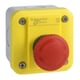 Boîte à boutons + bouton d'arrêt d'urgence Harmony XALE - 1NO+1NF
