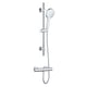 Combiné de douche Rhône chromé 3 jets