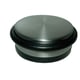 Butoir de porte à poser inox diamètre 100 mm hauteur 41 mm