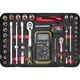 Mallette aluminium avec 85 outils isolés