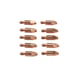 Tube contact MIG M6 - renforcé - (CuCrZr) - Ø 1 mm - 10 pièces