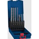 Coffret de 7 forets béton SDS+ 7X EXPERT 4 taillants - diamètre 5/6/8 x 115 mm et 6/8/10/12 x 165 mm
