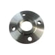 Bride taraudée acier noir - Ø nominal 80 mm - Ø taraudage 88,9 mm