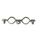 Collier de fixation acier double (blister 5) - 14 mm