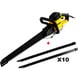 Scie alligator 1700W 450mm avec lot de 10 lames DT2976 - MY24