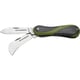 Couteau d'électricien 2 lames - manche bi-matière - Lame 78 mm