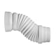 Raccord WC extensible pour tube de D100/110mm L180 à 380mm