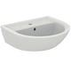 Lavabo ULYSSE blanc avec trop-plein - 60 x 47 cm