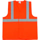 Gilet haute visibilité 3 bandes orange
