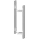 Poignée de tirage double inox CUBA RID DS8063 longueur 650 mm