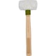 Maillet caoutchouc - manche bois - Ø tête 50 mm