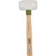Maillet caoutchouc - manche bois - Ø tête 50 mm
