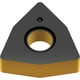 Plaquette de tournage négative carbure WNMA-KS5 - Longueur d'arête de coupe : 8,7 mm - Rayon : 0,8 mm - Revêtement : CVD - TC15BK
