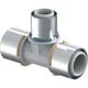 Té réduit pour tube multicouche PPSU S-Press à sertir 50-40-50