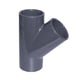 Té PVC pression 05 36 - 63 mm