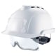 Casque de protection V-Gard® 930 ventilé avec porte-badge - blanc