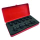 Coffret de douilles à impact 1/2" - 10 pièces - 6 pans