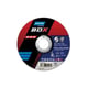 Meule à ébarber BDX 66252831431 - déportée - 180 x 6,5 x 22,23 mm