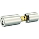 Cylindre rond 591 (le jeu) adaptable sur serrure FICHET EXPERT 50 x 28 mm