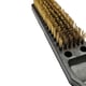 Brosse de nettoyage manche en platique et fil en laiton