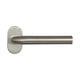 Béquille double sur rosace HUDSON 791 inox - 38  à 43 mm - bec de cane