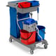 Chariot de ménage ARIANE 1050 - presse à plat Boost - 2 x 15 L + 2 x 6 L