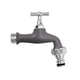 Robinet de jardin gris tourterelle 1/2"