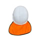 Sous-casque rafraîchissant avec protection nuque - taille unique - orange