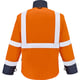 Blouson haute-visibilité 2 en 1 SIRIUS EVO orange / marine