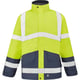 Parka haute-visibilité 4 en 1 SIRIUS EVO jaune / marine
