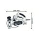 Rabot électrique filaire GHO 40-82 C coffret standard - MY36