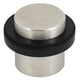 Butoir de porte à système antivol inox massif diamètre 42 mm hauteur 35 mm