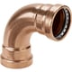 Coude cuivre 90 degré à sertir 2466XL 76,1 mm