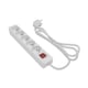 Rallonge multiprise avec interrupteur 5 x 16A - 2P + T