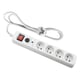Rallonge multiprise avec interrupteur et parafoudre 5 x 16V - 2P + T