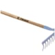 Manche en bois rond pour râteau / ratissoire / griffe / grattoir 1500 x 28 mm