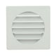 Grille d'aération GTEM spéciale façade pour tube PVC