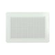 Grille d'aération GAPM spéciale façade rectangulaire 226 x 323 mm sable