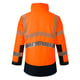 Parka haute visibilité LUMINA orange/marine