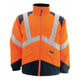 Blouson haute visibilité ELYSE 2 en 1 orange/marine