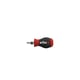 Tournevis porte embout mini Tournevis Stubby avec magasin de 7 embouts de vissage réversibles