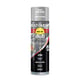 Peinture de finition métallique HARD HAT en aérosol Aluminium brillant - 500 mL