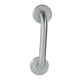 Poignée de tirage tubulaire sur rosace inox 304