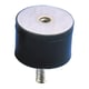 Butée cylindrique RADIAFLEX fixation mixte - D.20 mm - Charge de pression maximale : 350 N - 520015