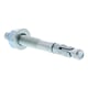 Goujon d'ancrage FIX S avec écrou et rondelle Zinc Diamètre 6 mm électrogalvanisé