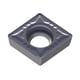 Plaquette de tournage positive carbure CCMT-PS2 - Longueur d'arête de coupe : 9,67 mm - Rayon : 0,4 mm - Revêtement : PVD - TP25BM